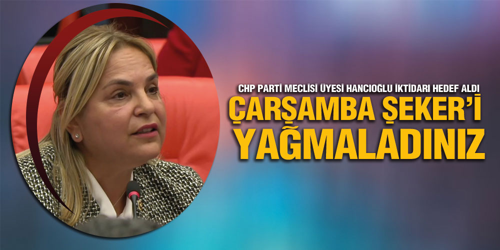 Hancıoğlu Çarşamba Şeker Fabrikası’nı Meclise Taşıdı