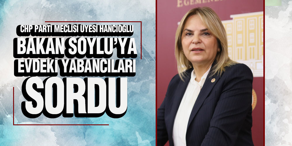 CHP’li Hancıoğlu: ‘Hangi ilde, kaç usulsüz kayıt tespit edildi?’
