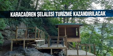 Salıpazarı Karacaören Şelalesi Turizmin Gözbebeği Olacak