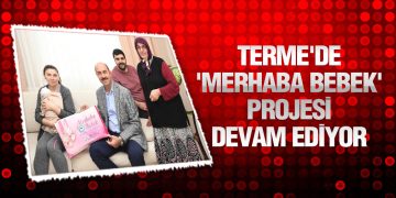 Terme’de İlk Hediyeler Başkan Kılıç’tan