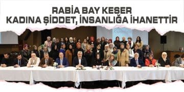 AK Parti’li Kadınlardan Kadına Yönelik Şiddetle Mücadele Günü Açıklaması