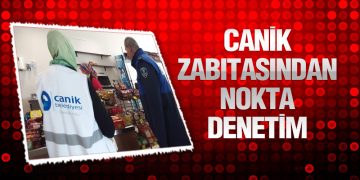 Canik Zabıtasından Nokta Denetim