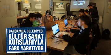 Çarşamba Belediyesi Kültür Sanat Kurslarıyla Fark Yaratıyor