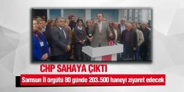 CHP den dev saha çalışması