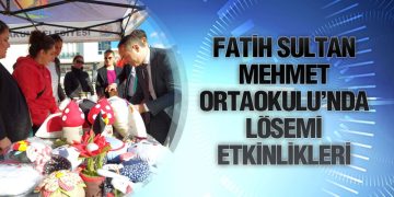 Fatih Sultan Mehmet Ortaokulu’nda Lösemi Etkinlikleri