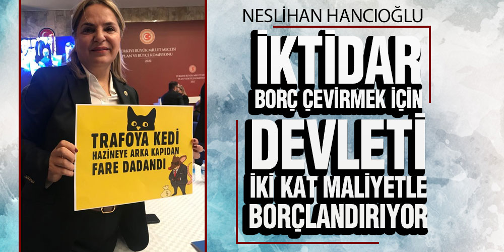 Hancıoğlu Bütçe Komisyonunda Konuştu