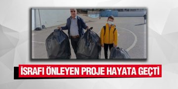 İsrafı Önleyen, Geri Dönüşümü Destekleyen Proje Hayata Geçti