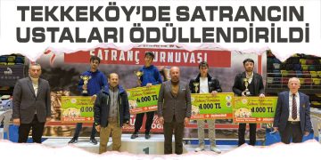Tekkeköy’de Satrancın Ustaları Ödüllendirildi