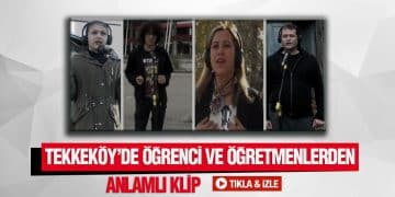 Tekkeköy’de Öğrenci Ve Öğretmenlerden Anlamlı Klip