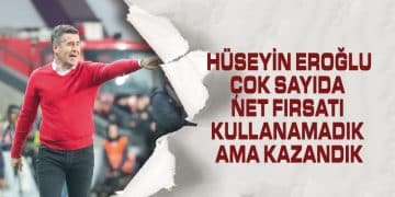 Eroğlu’ndan Adanaspor Maçı Değerlendirmesi