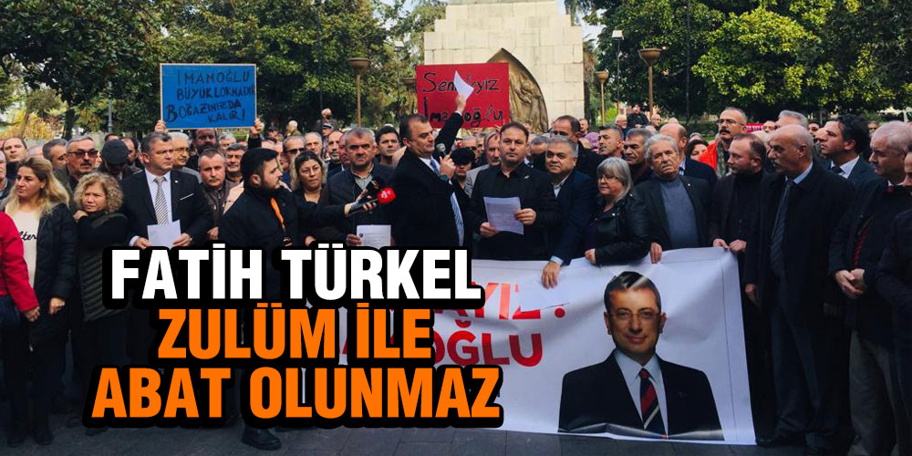 Samsun CHP’den Ekrem İmamoğlu’na Destek