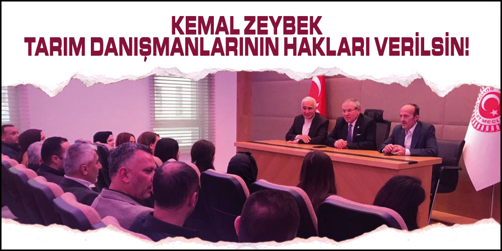 Zeybek Tarım Danışmanlarını Dinledi