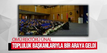 Rektör Ünal, Topluluk Başkanlarıyla Bir Araya Geldi