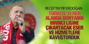 Cumhurbaşkanı Erdoğan Samsun’da Konuştu