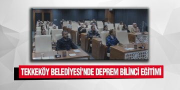 Tekkeköy Belediyesi’nde Deprem Bilinci Eğitimi