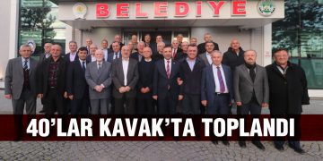 Eski ve Yeni Başkanlar Kavak’ta Toplandı