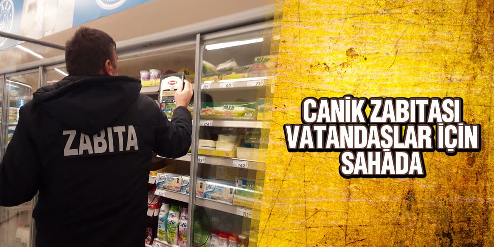 Canik Zabıtası Vatandaşlar İçin Sahada