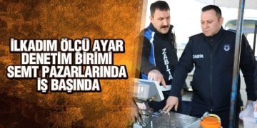 İlkadım’da Pazarcılara Terazi Denetimi.!
