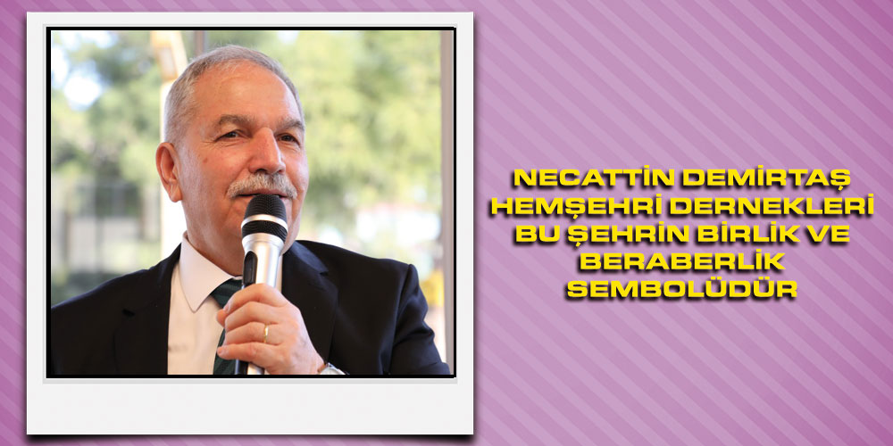 Başkan Demirtaş Tonyalılar Dernek Üyeleriyle Bir Araya Geldi