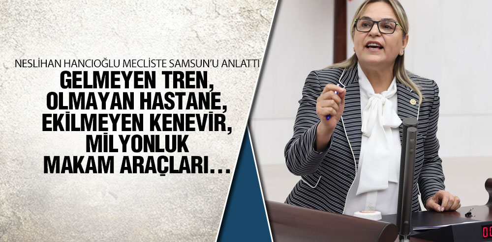 CHP’li Hancıoğlu iktidar vekillerine sordu, ‘Samsun, bu haksızlığı hak edecek ne yaptı size?’