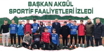 Başkan Akgül Sportif Faaliyetleri İzledi