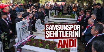Samsunspor Şehitlerini Andı