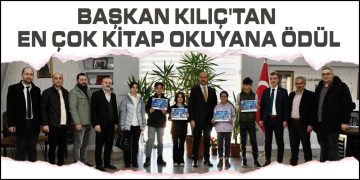 Başkan Kılıç’tan En Çok Kitap Okuyana Ödül