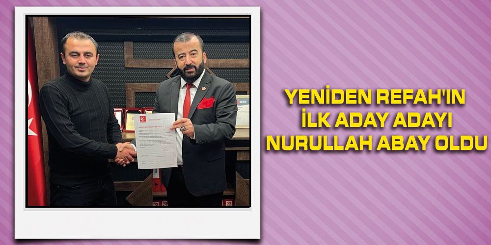 Yeniden Refah’ın İlk Aday Adayı Samsun’dan