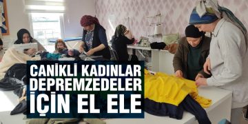 Canikli Kadınlar Depremzedeler İçin El Ele