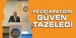Fevzi Apaydın Güven Tazeledi