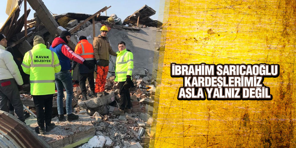 Kavak Belediyesi’nden Deprem Bölgesine Yardım