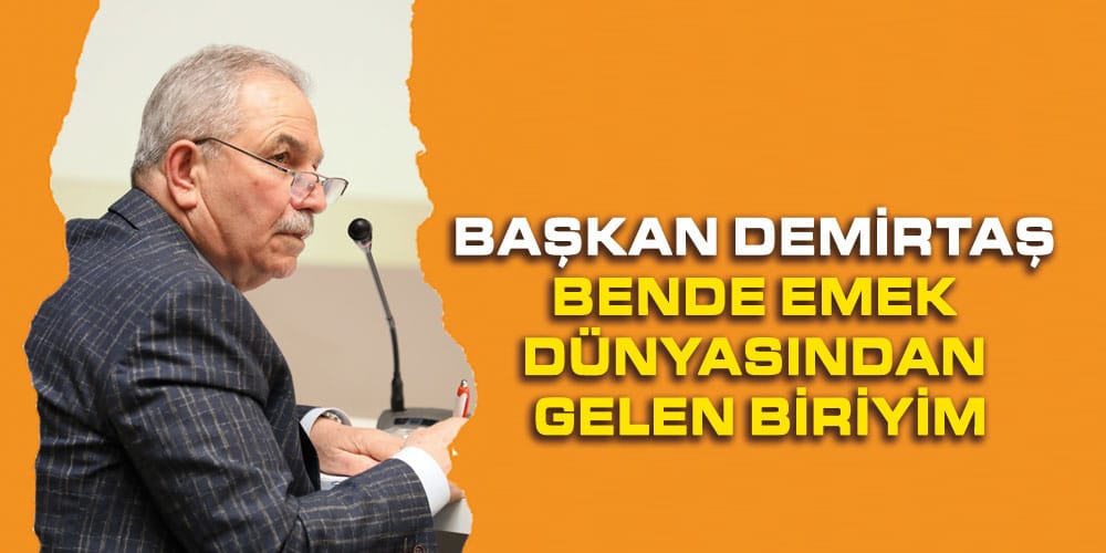 Başkan Demirtaş Personel Toplantısında Temizlik İşcileriyle Bir Araya Geldi