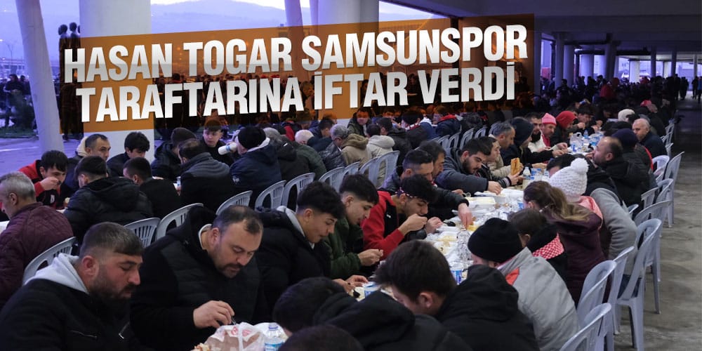 Hasan Togar Samsunspor Taraftarına İftar Verdi