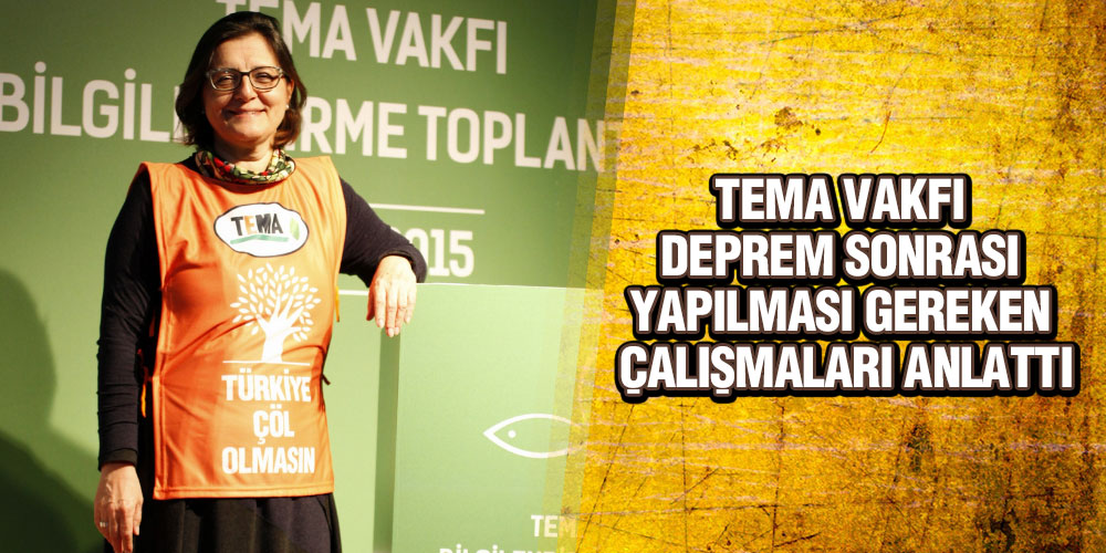 Deniz Ataç, ‘Deprem Sonrası Yapılacak Planlama Çalışmalarda, Bütüncül Bakışla ve Ekosistem Dikkate Alınmalı’