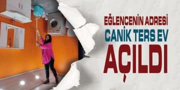 Eğlencenin Adresi ‘Canik Ters Ev’ Açıldı
