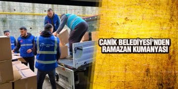 Canik Belediyesi’nden İhtiyaç Sahibi Vatandaşlara Ramazan Kumanyası