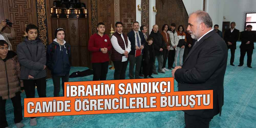 Başkan İbrahim Sandıkçı Öğrencilerle Buluştu