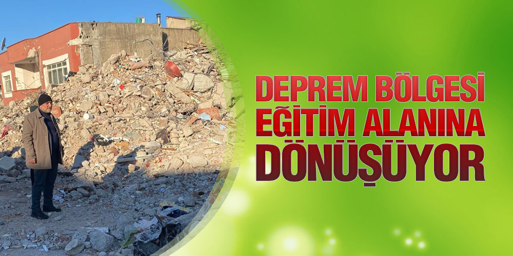 Canik Belediyesi Öğrencileri Deprem Bölgesine Götürüyor