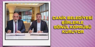 Canik Belediyesi Şiirlerle Gönül Köprüsü Kuruyor