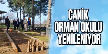 Canik Orman Okulu Yenileniyor
