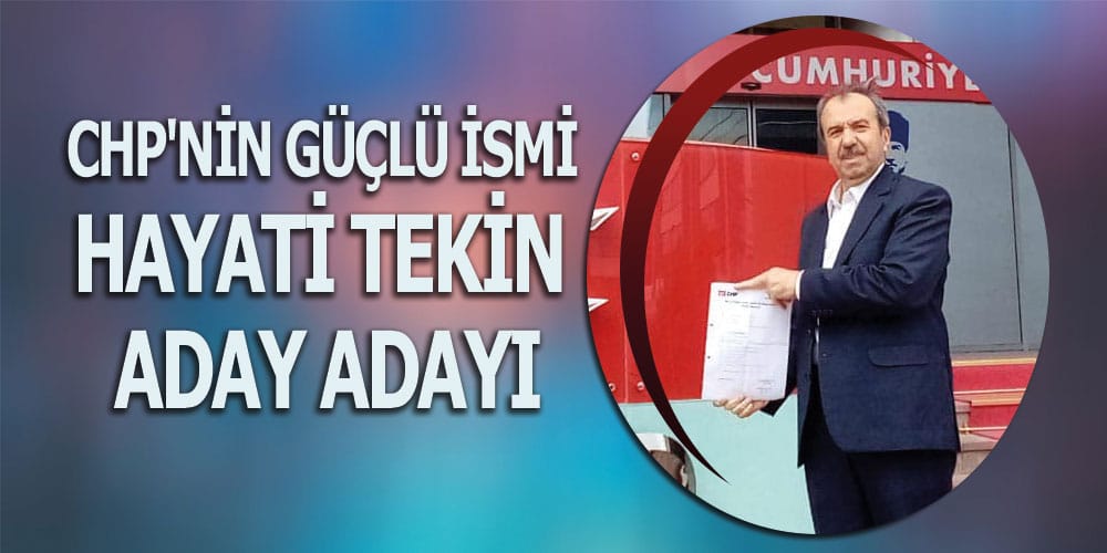 Tekin, Başvurusunu Yaptı