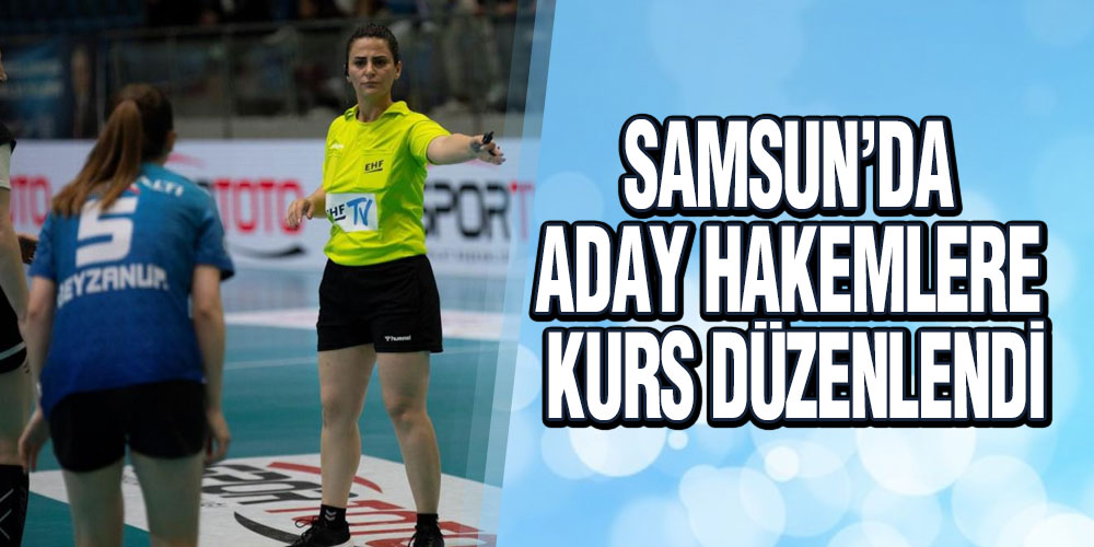 Hentbol Hakem Kursu Düzenlendi