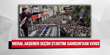 Akşener Samsun’da AK Partililerden Oy İstedi